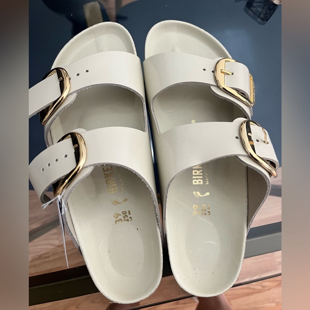 Birkenstock Arizona Big Buckle Slide Sandal - size 39